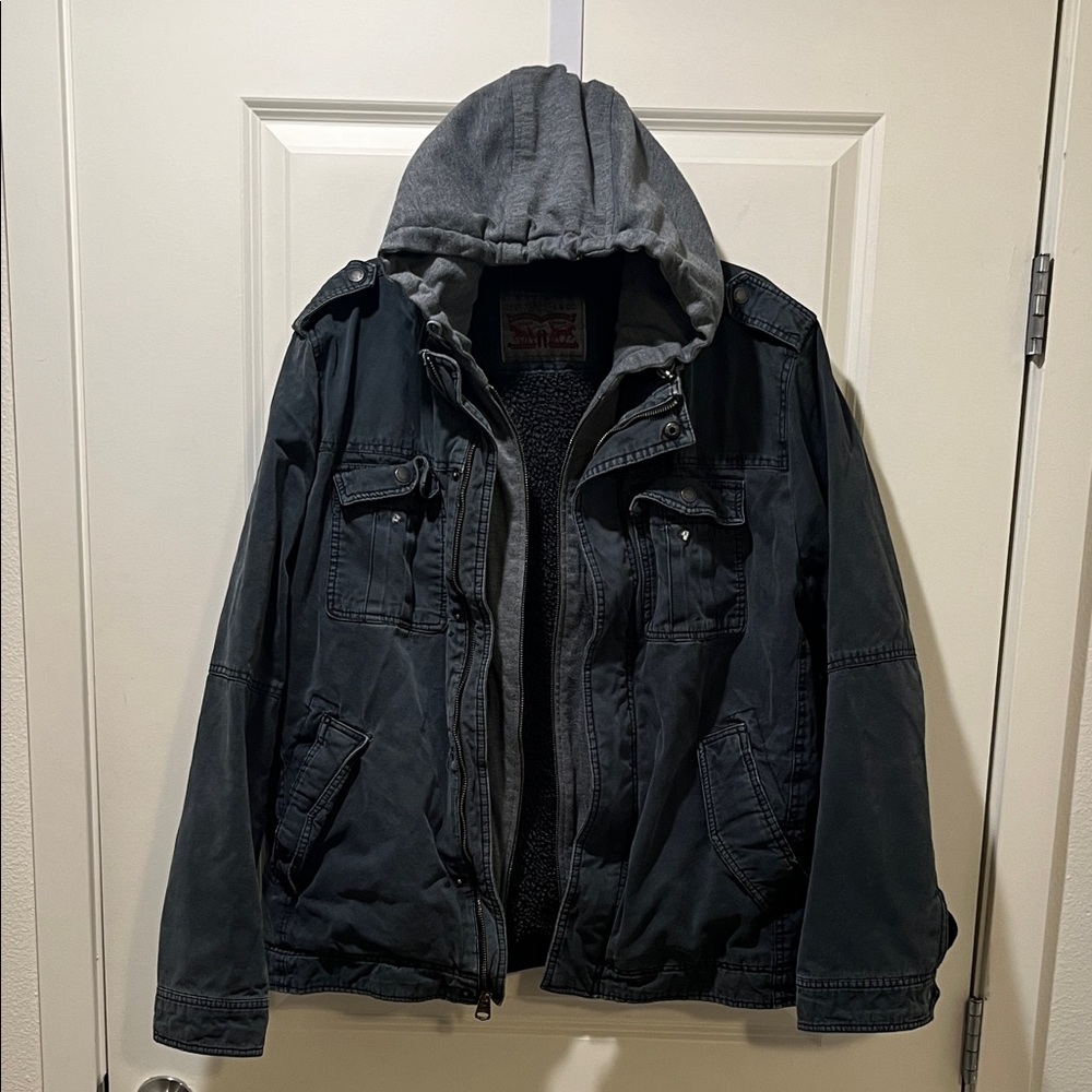 Levi's slightly distressed work Jacket